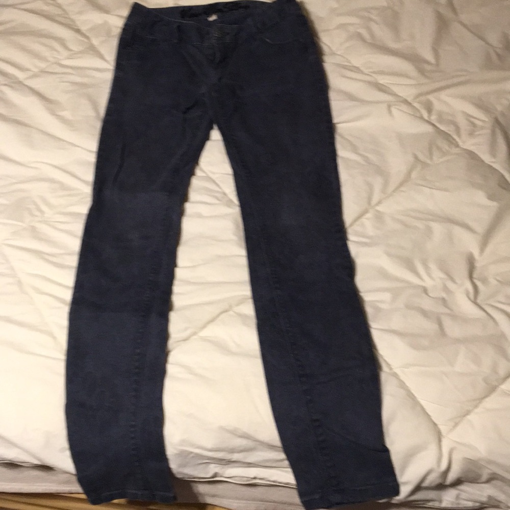 Paisley print skinny jeans